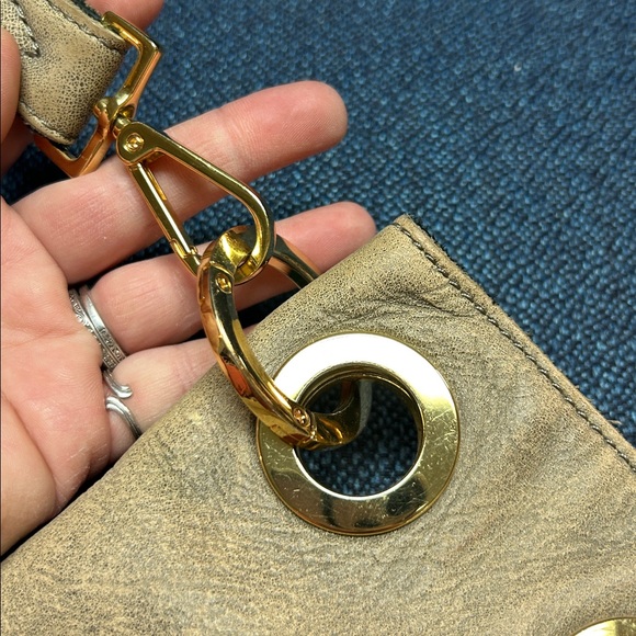 2942 Hammitt Crossbody Purse Shoulder Bag Leather  Gold Hardware - Picture 5 of 15